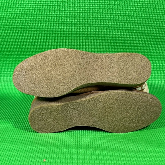 Lands’ End NEW 432794 Camel/Brown Suede Leather Faux Fur Boots Size W's 8 B - Picture 6 of 7